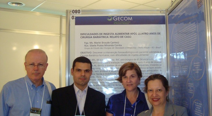 Equipe do GECOM apresenta trabalho no Congresso Brasileiro