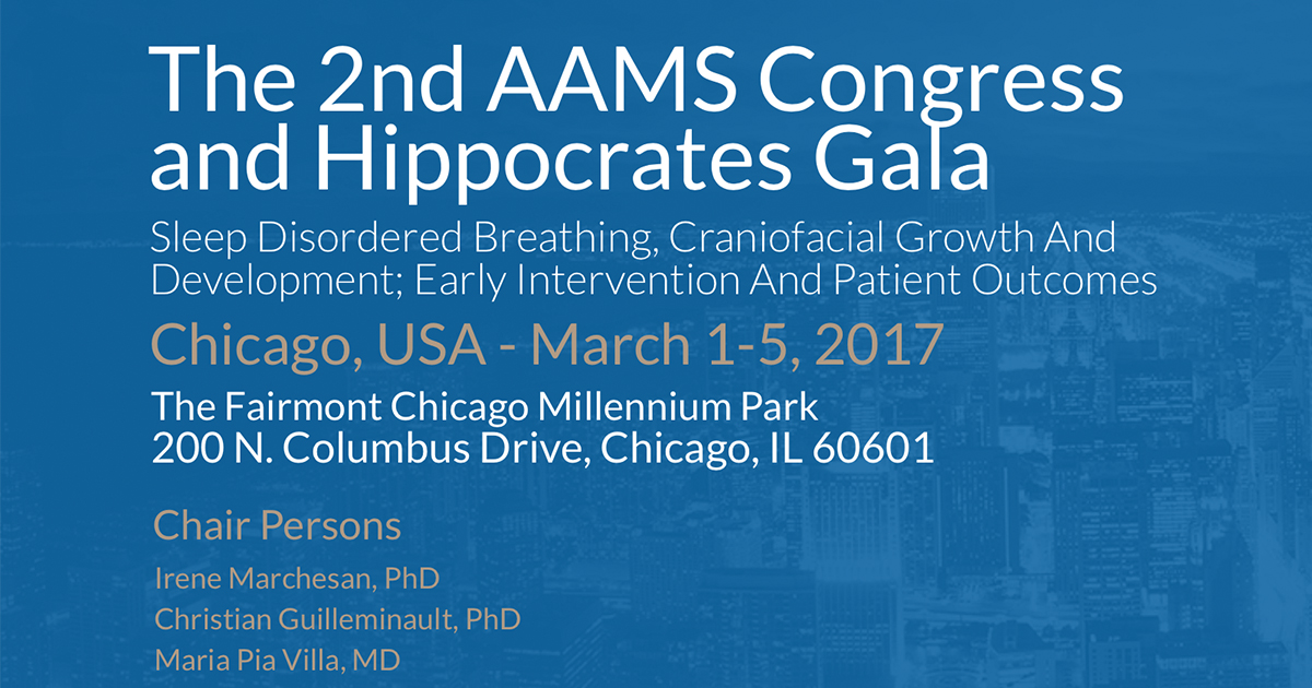 2ND AAMS CONGRESS AND HIPPOCRATES GALA - CHICAGO 2017