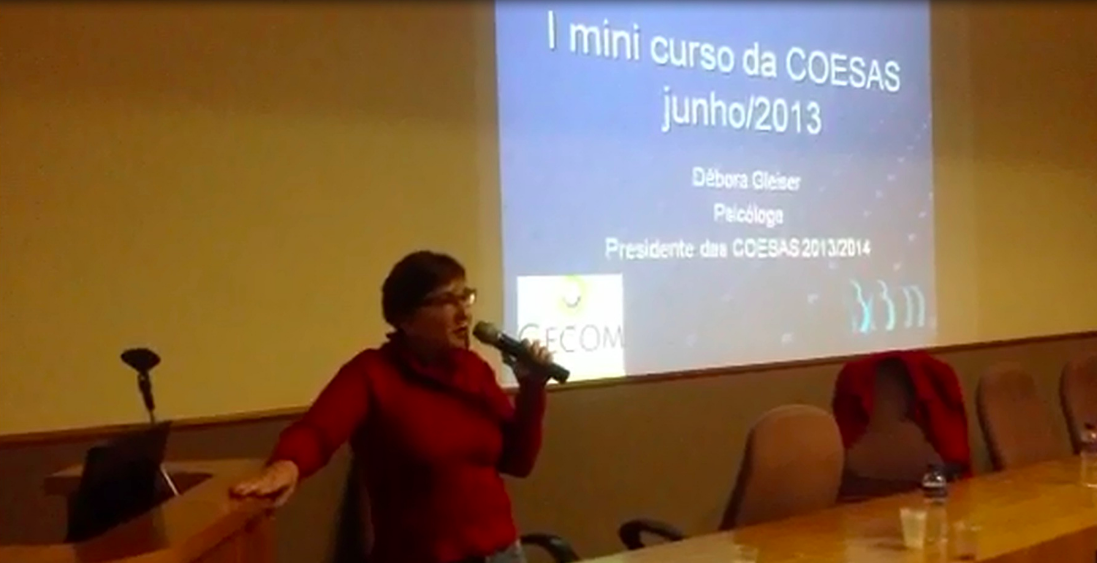 I Mini Curso da COESAS - Dra. Débora Gleiser